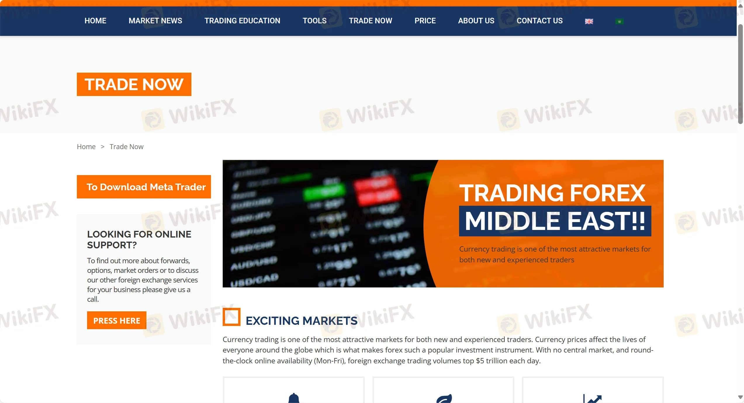 MT4 and MT5 platforms