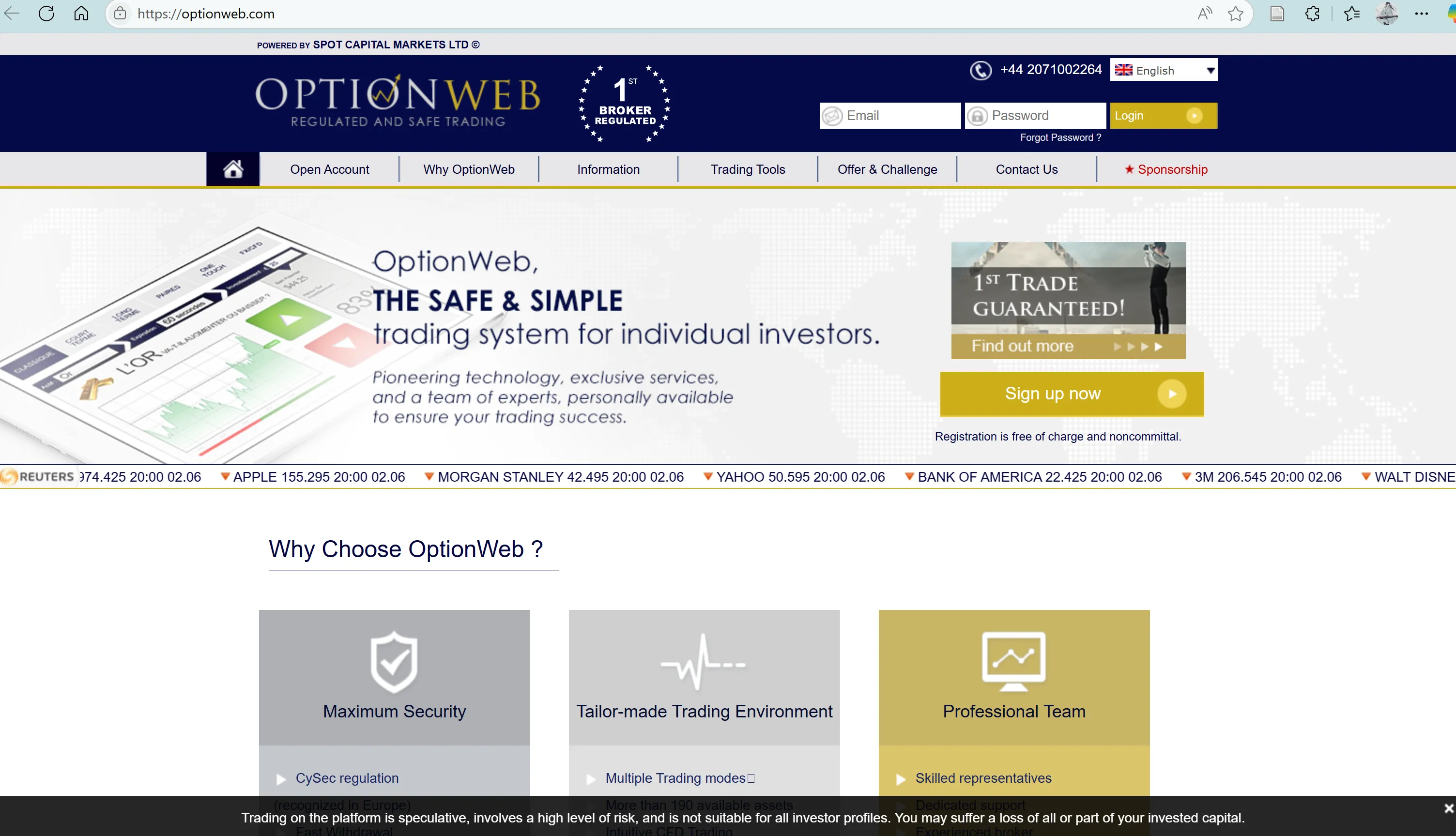Optionweb的主页