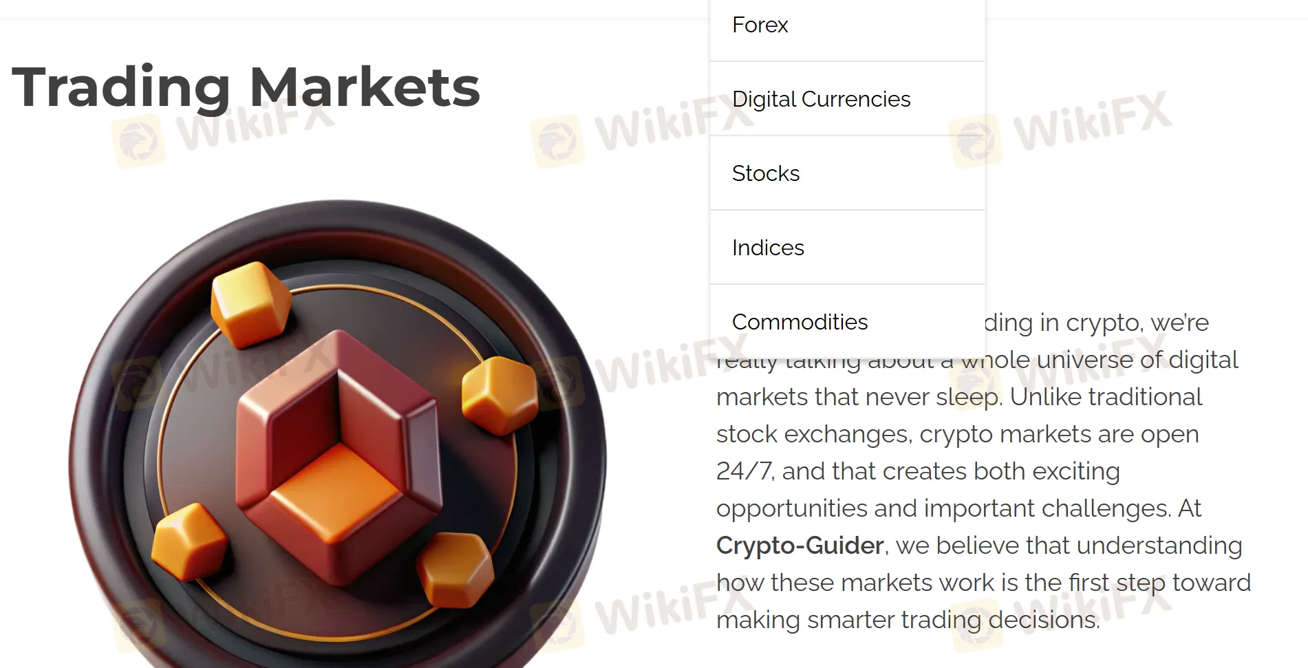 What Can I Trade on Crypto-Guider?