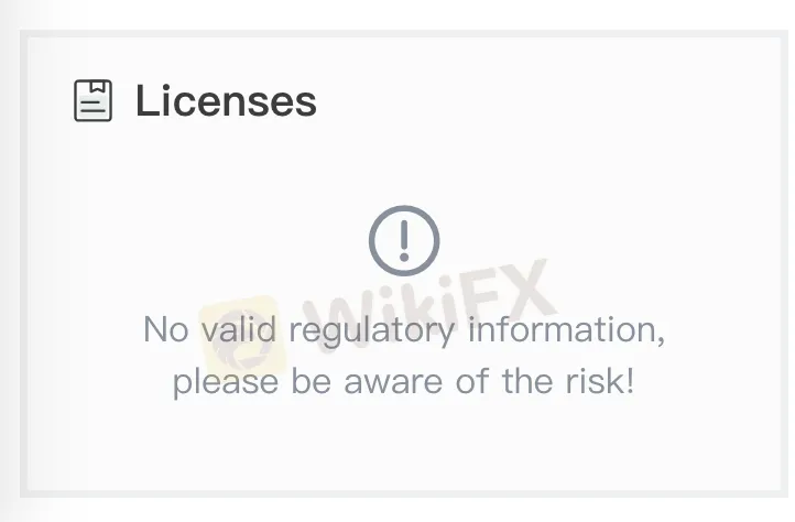No license