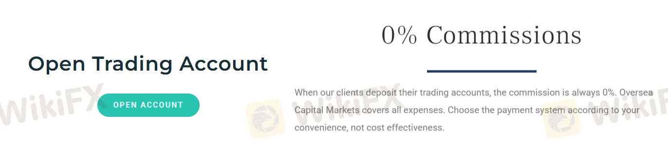 Oversea Capital Markets Fees