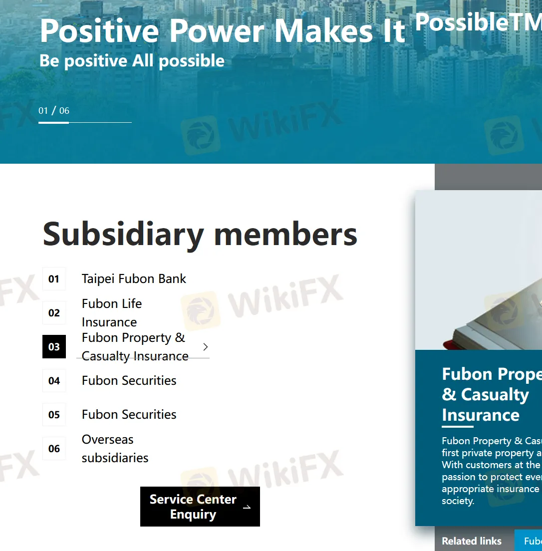 Services de Fubon Financial