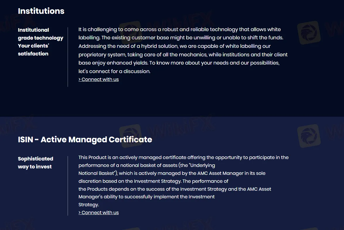 Products and Services