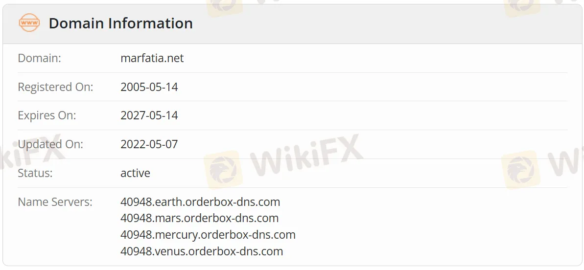 Domain information