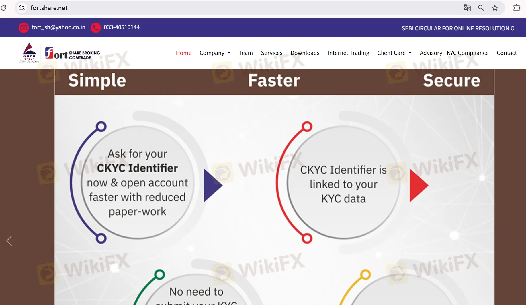 FortShare's homepage