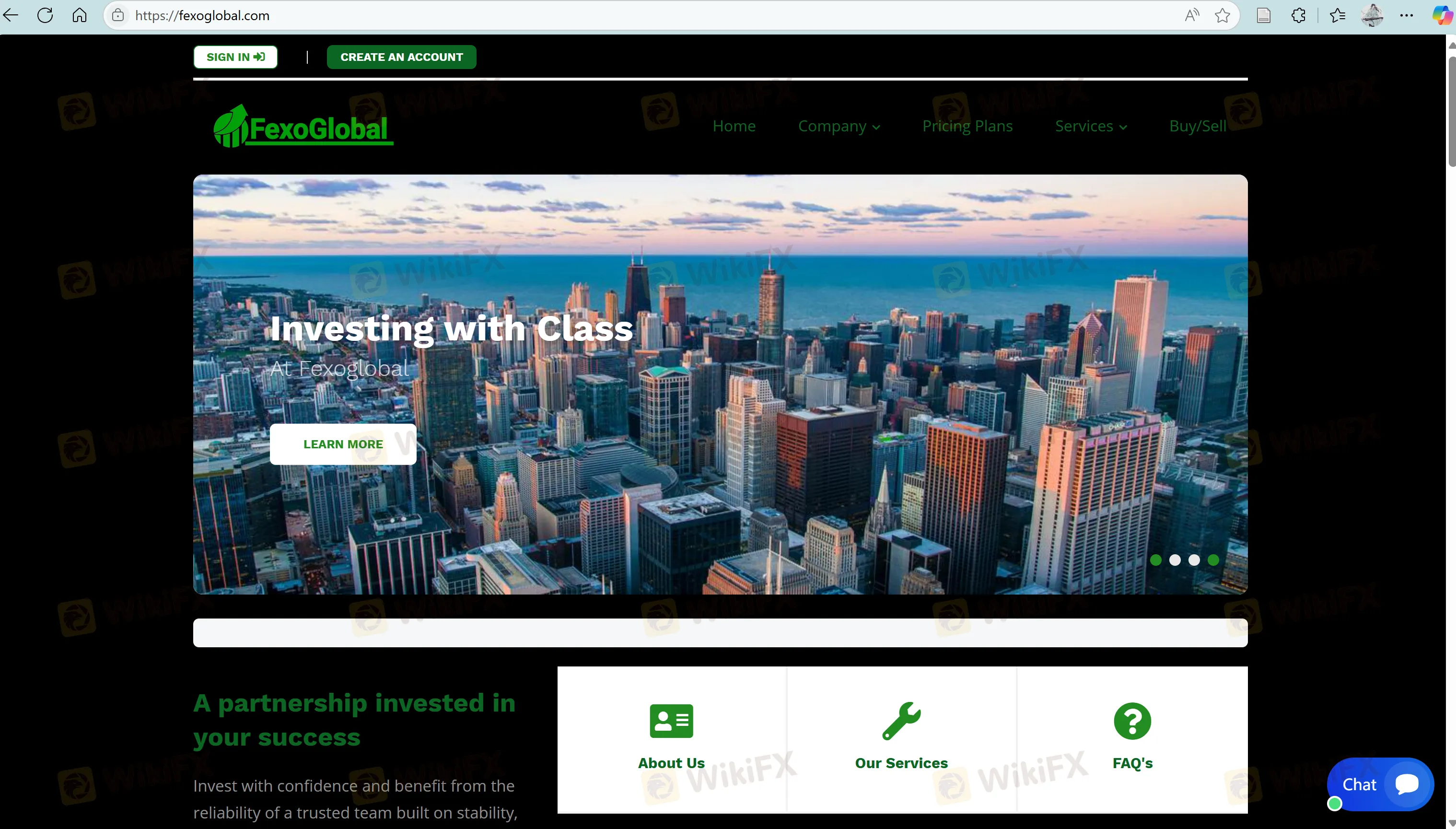 Fexoglobal's homepage