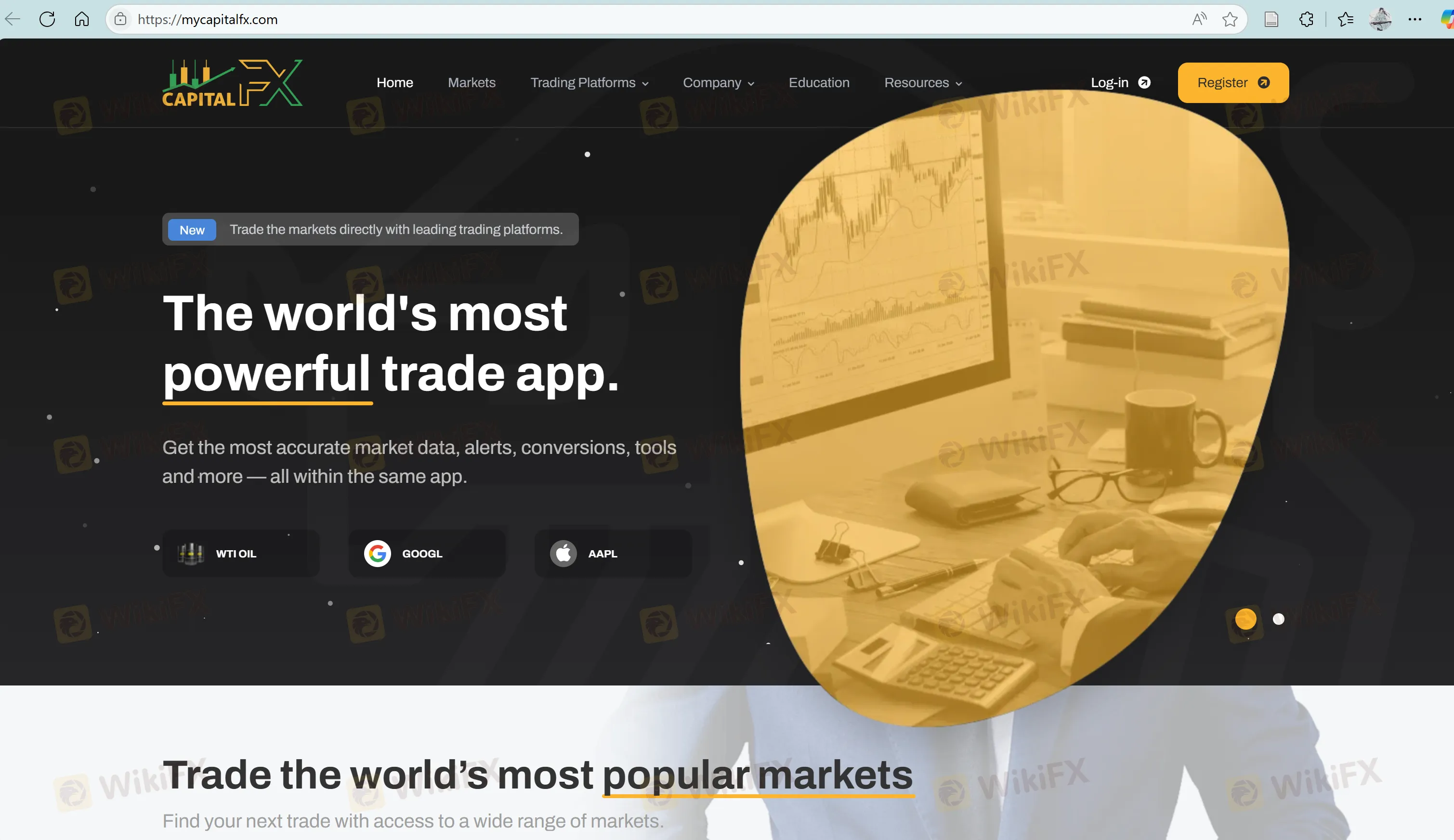 CAPITALFX's homepage