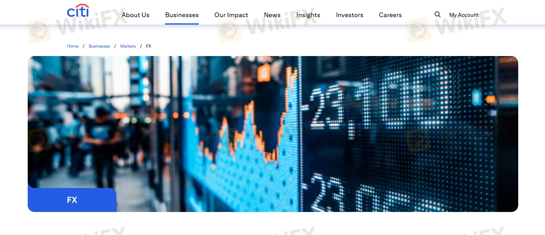 CITIFX Information
