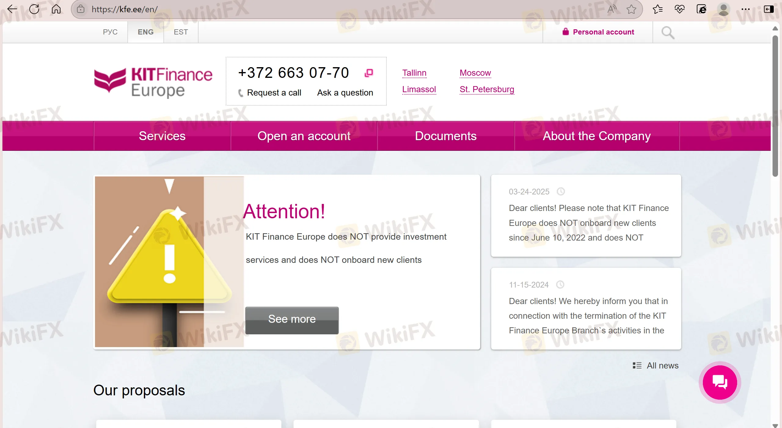 KIT Finance Information