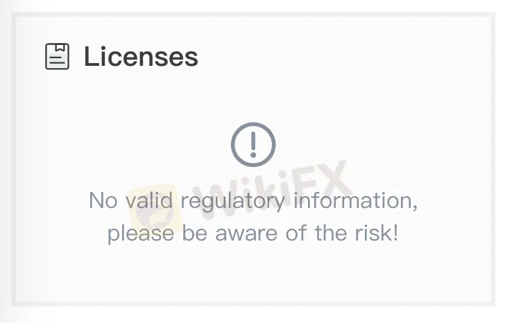 No license