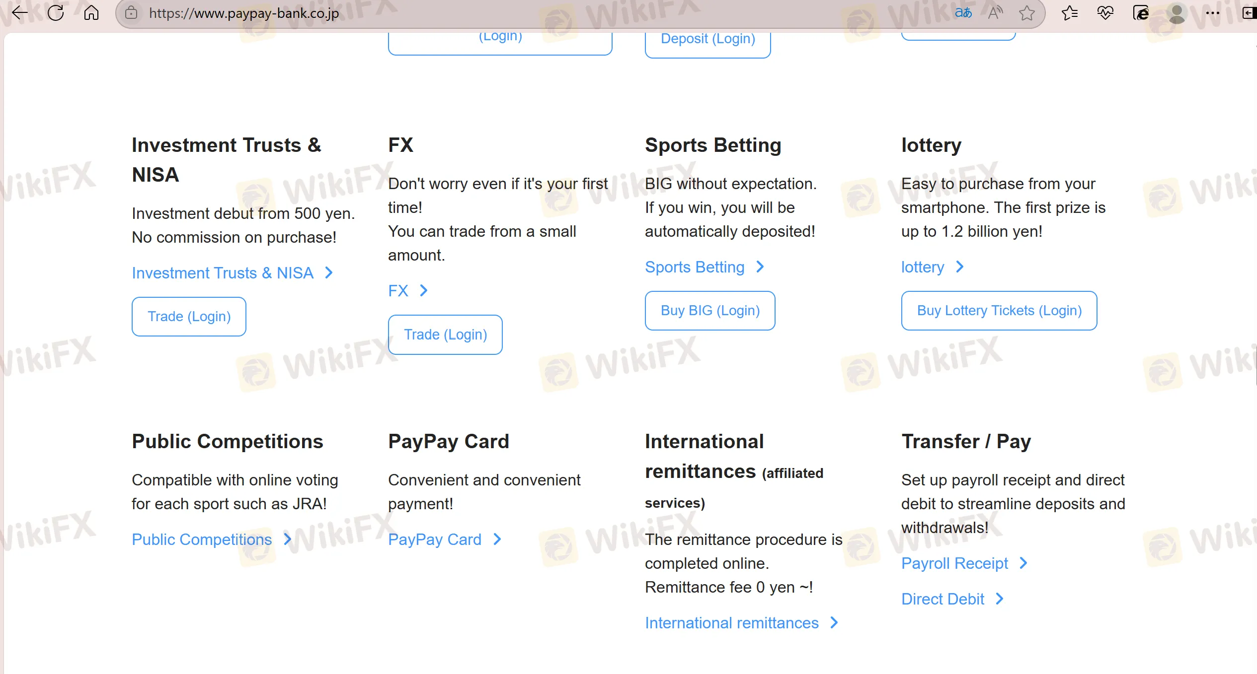 Products and Services Products and Services