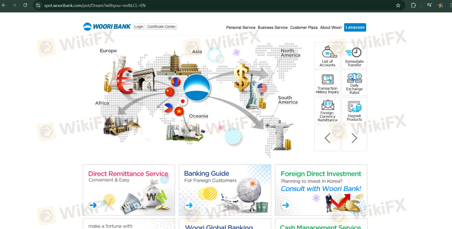 WOORI BANK Information