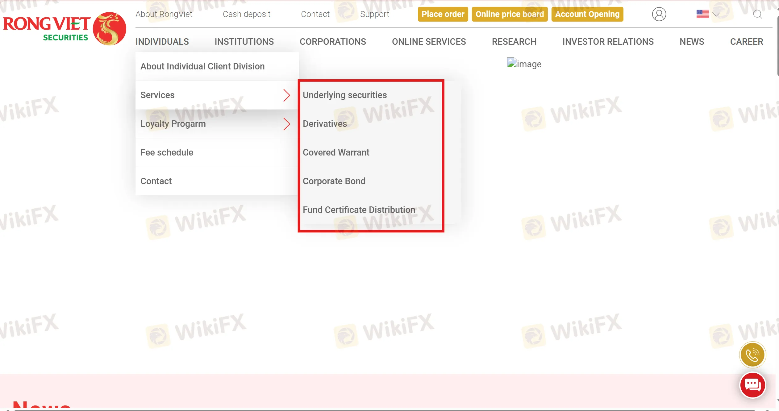 RongViet Securities Services RongViet Securities Services
