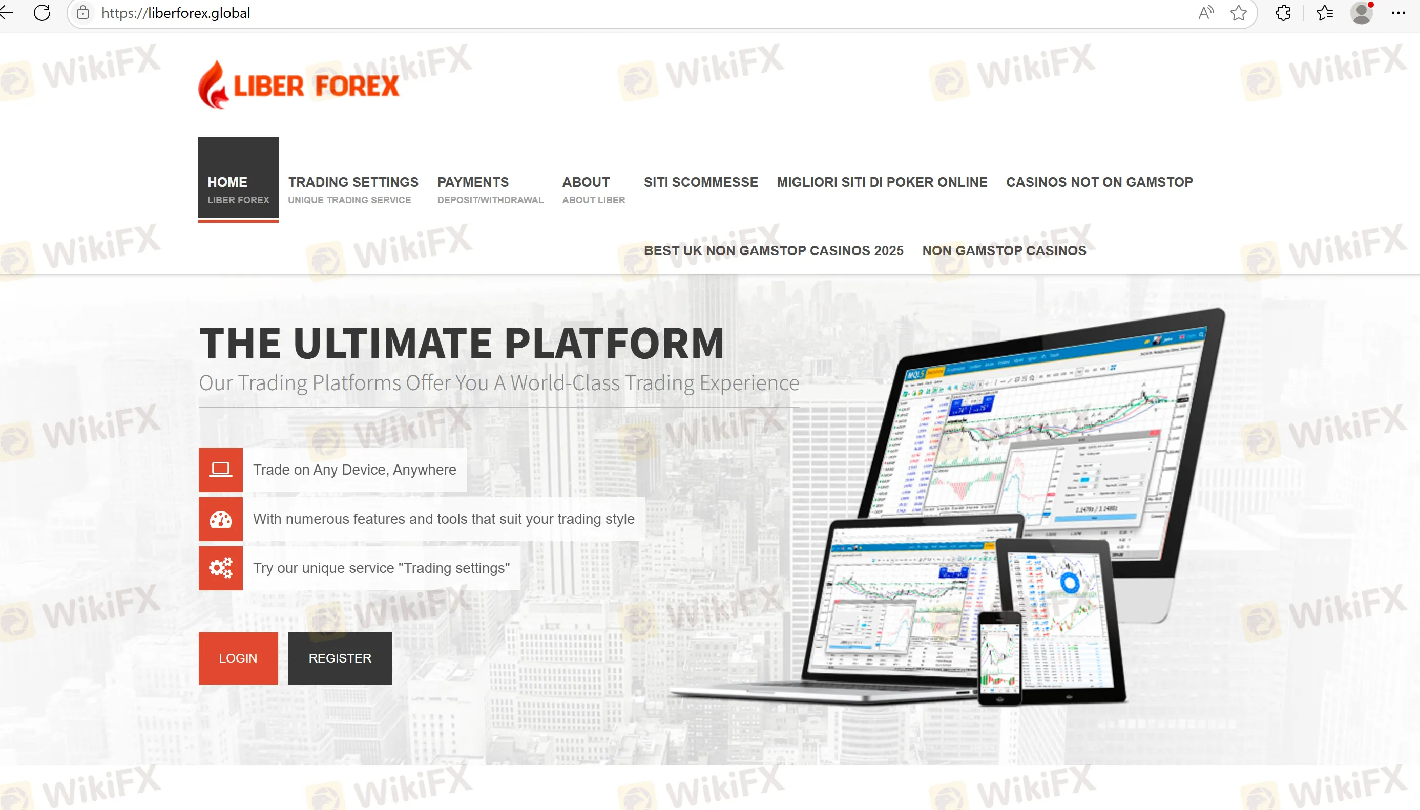 LIBER FOREX's homepage