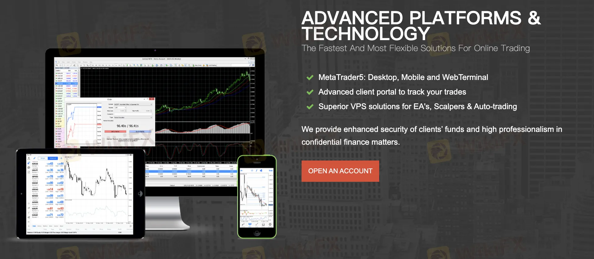 MetaTrader 5 (MT5) platform