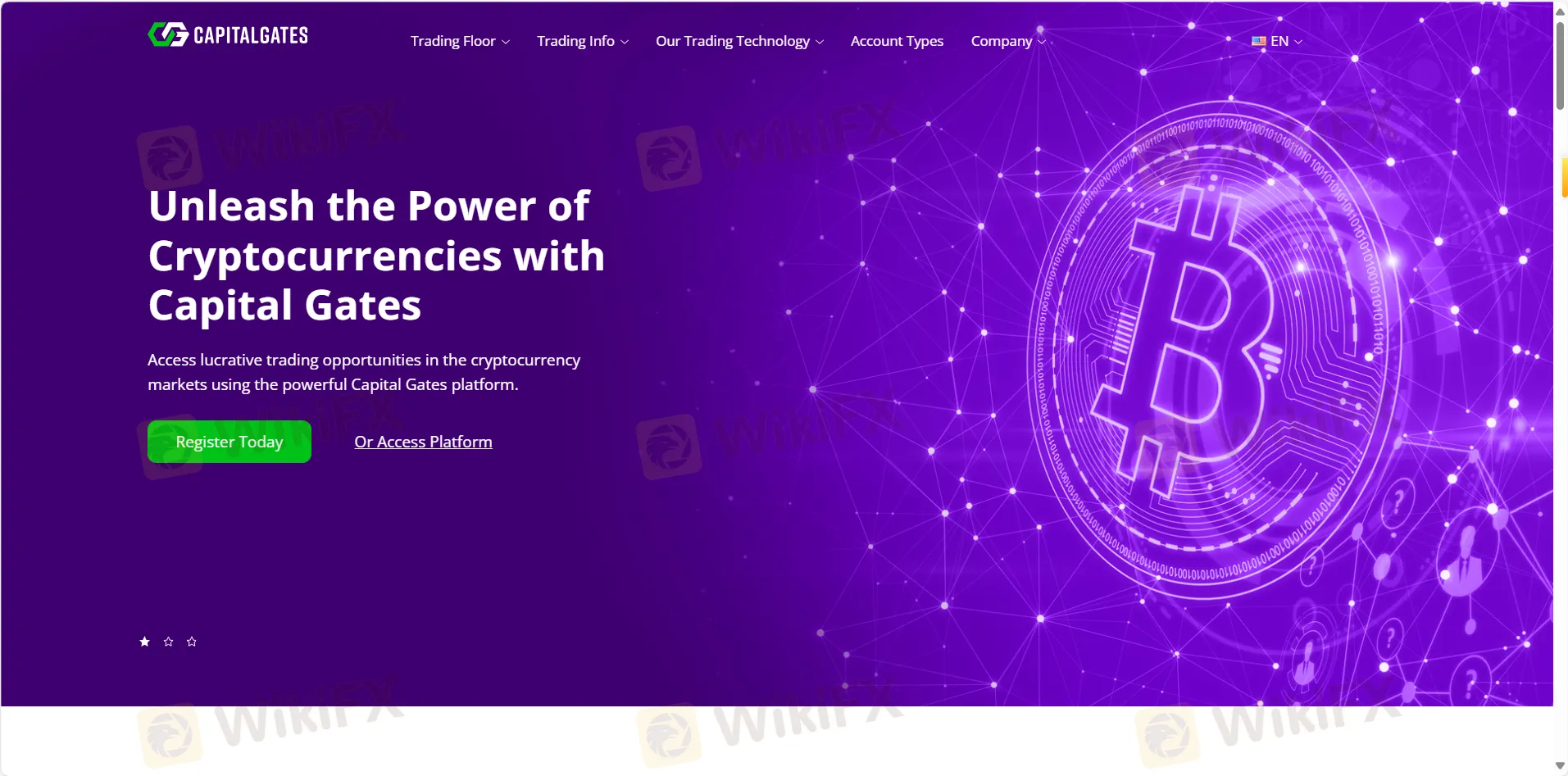 Capital Gates homepage