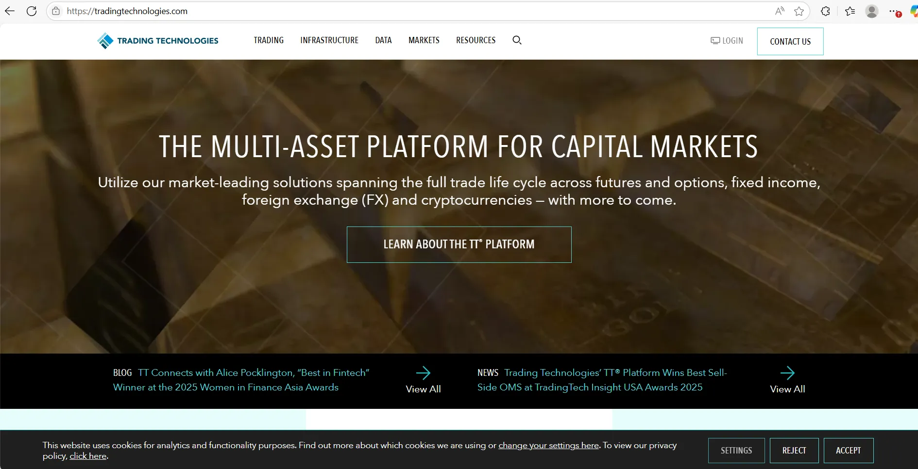 Trading Technologies Information