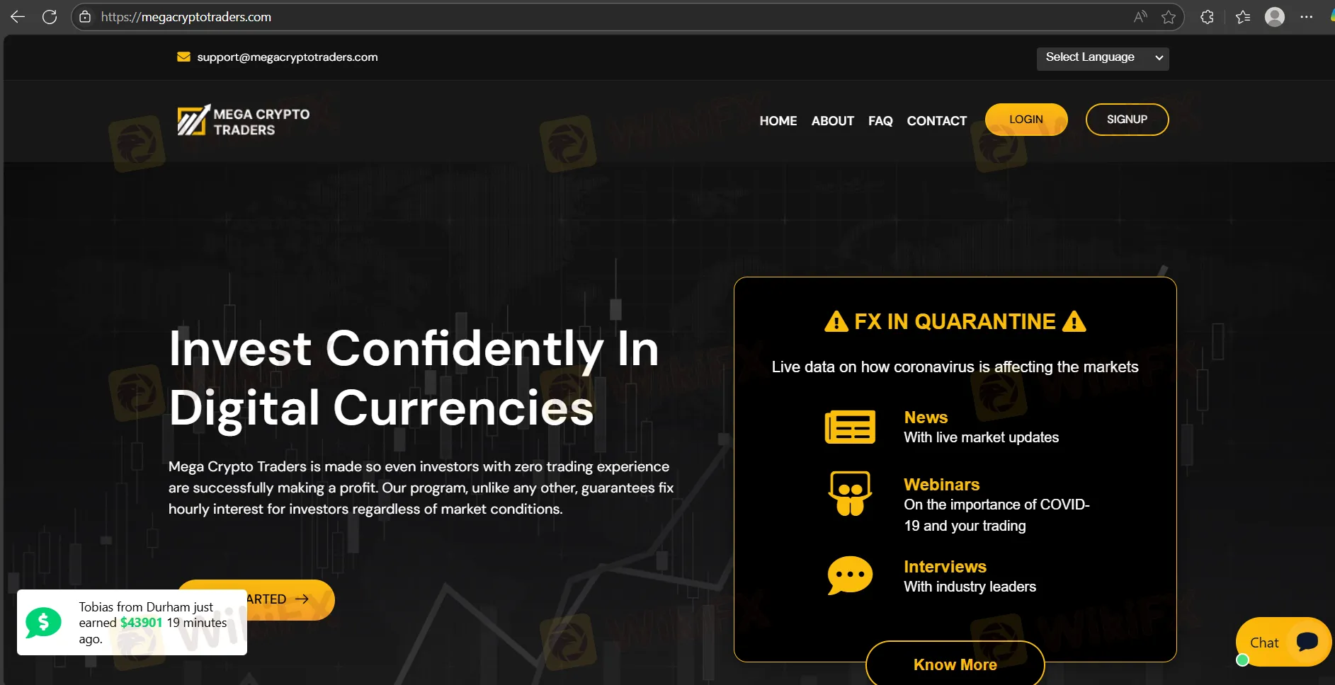 Mega Crypto Traders Information