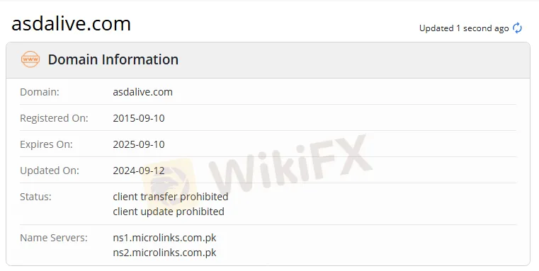 Domain information