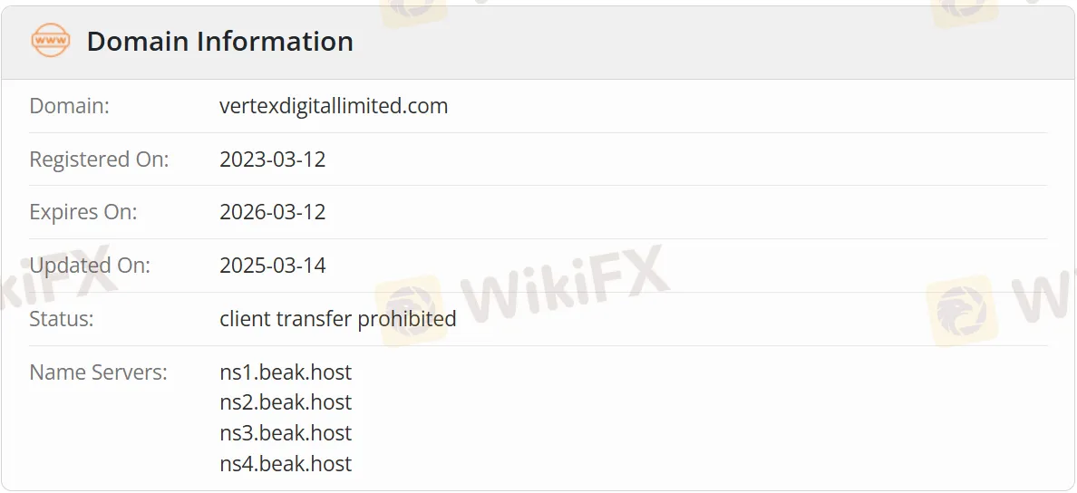 Domain information