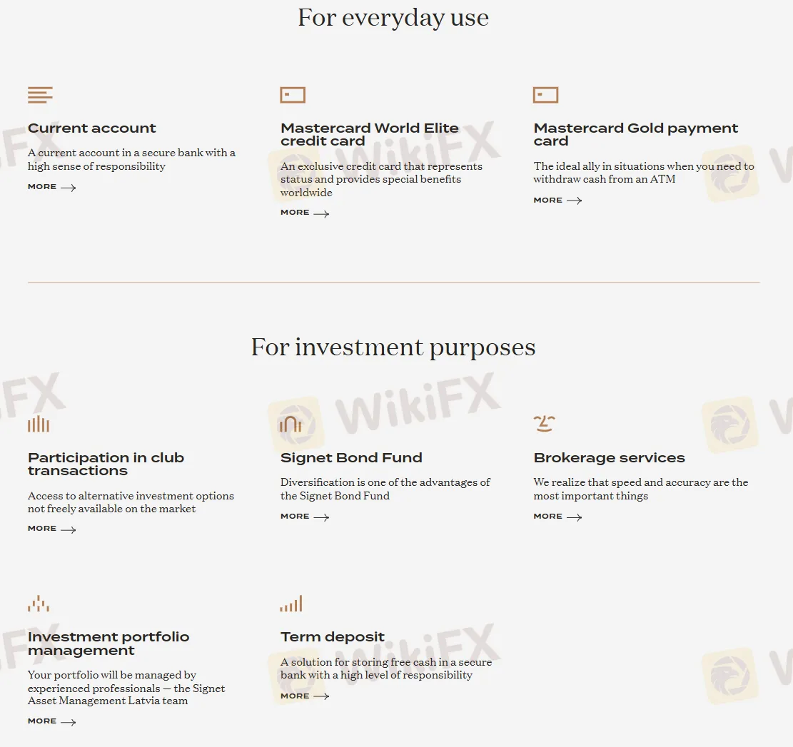 Services for individuals