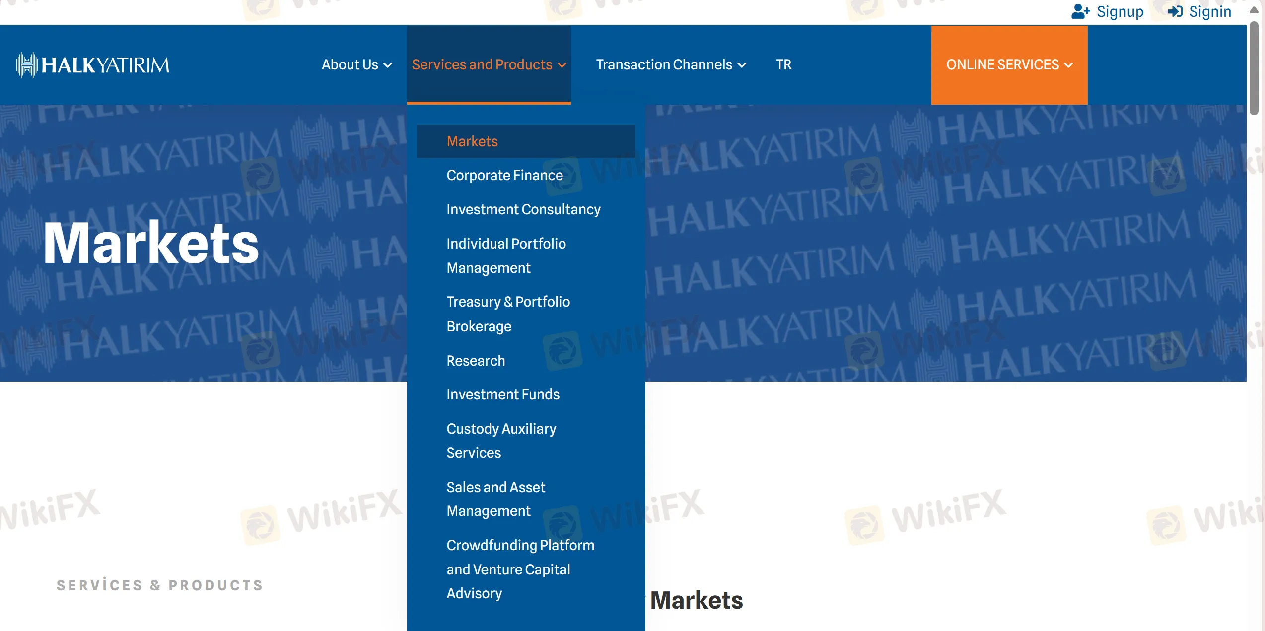 Halk Investment Services