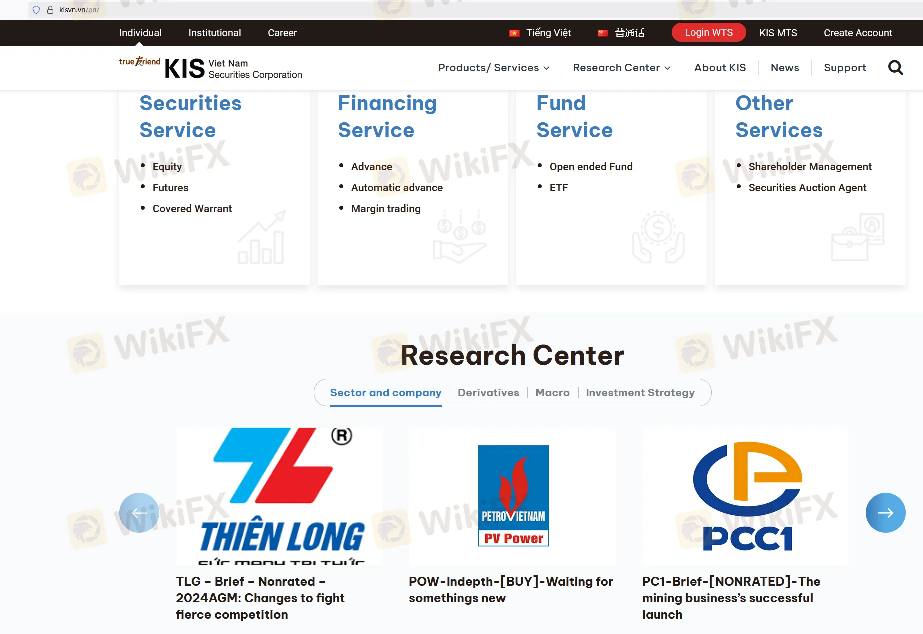 KIS Vietnam Information