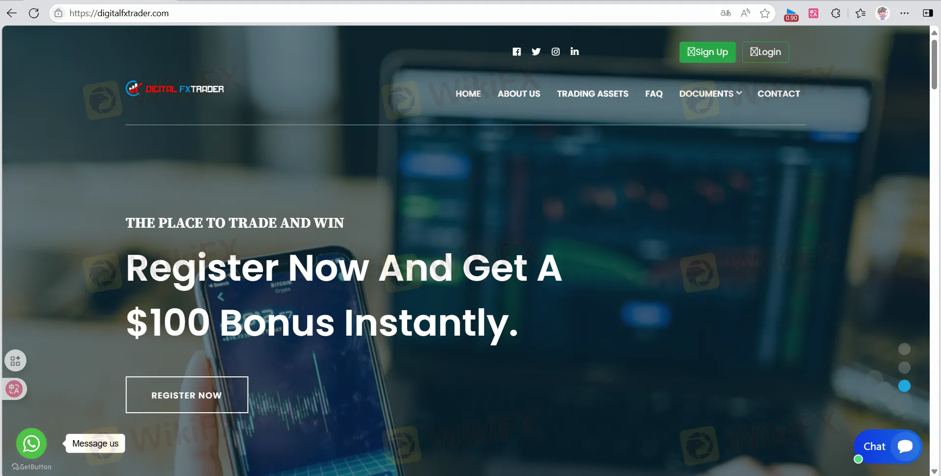 DIGITAL FX TRADER Information