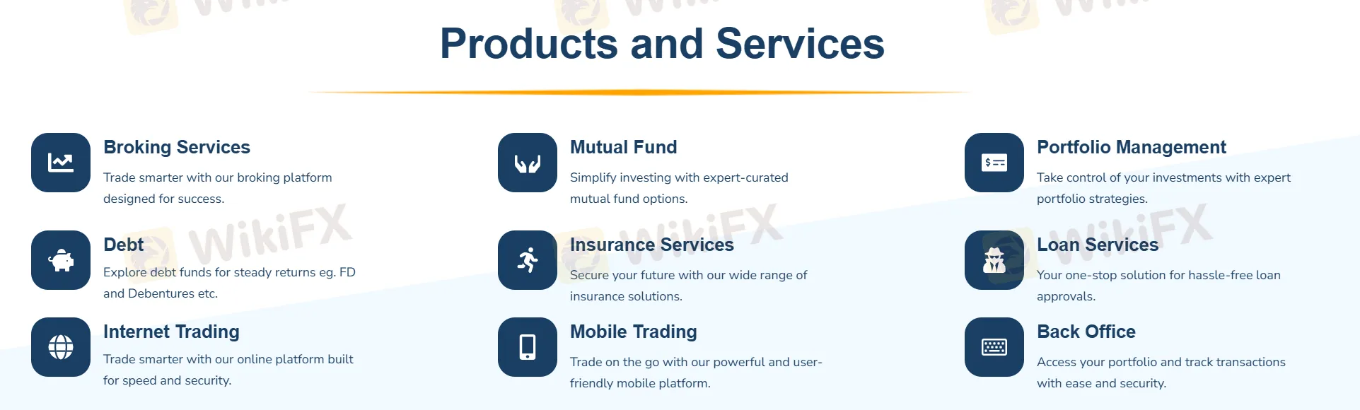 Products and Services