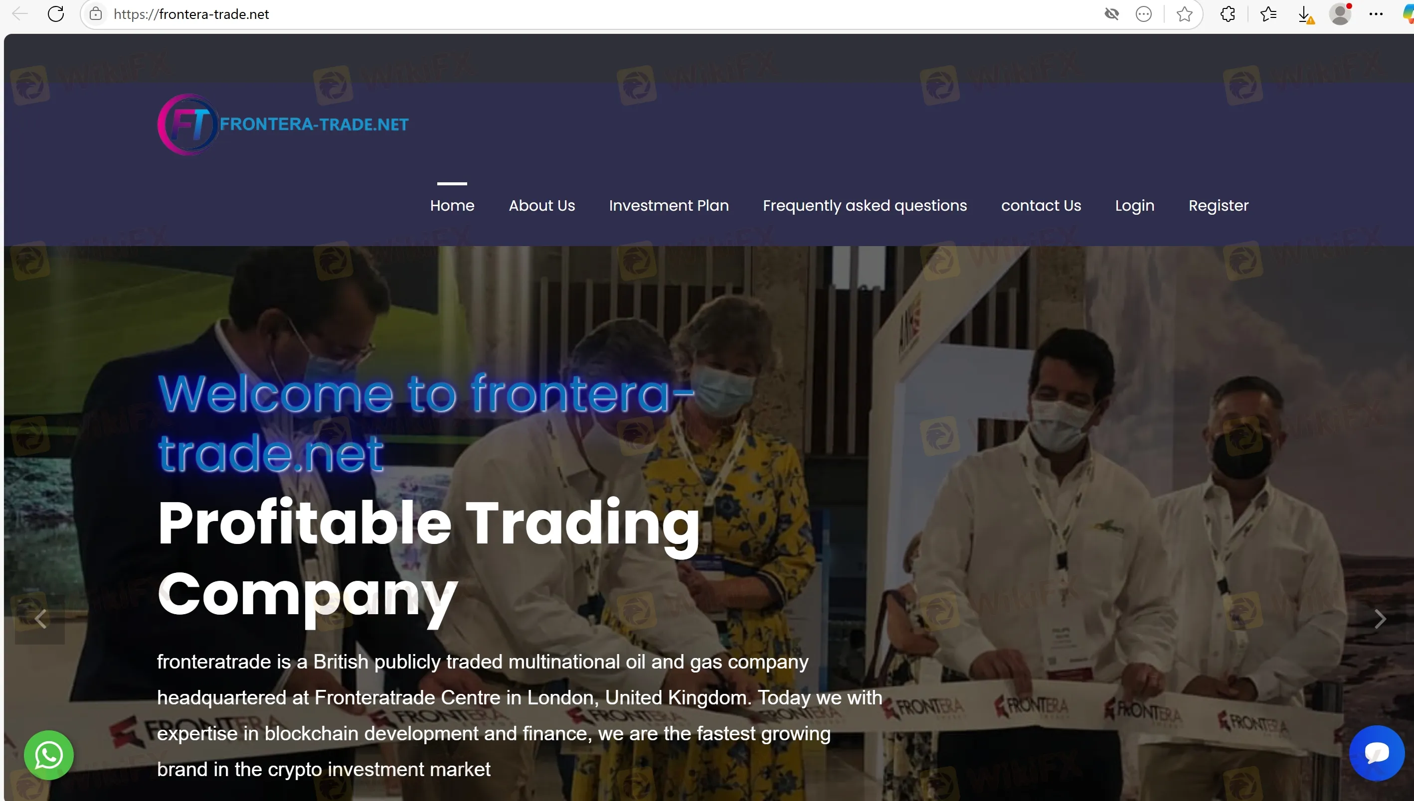 FRONTERA-TRADE's homepage