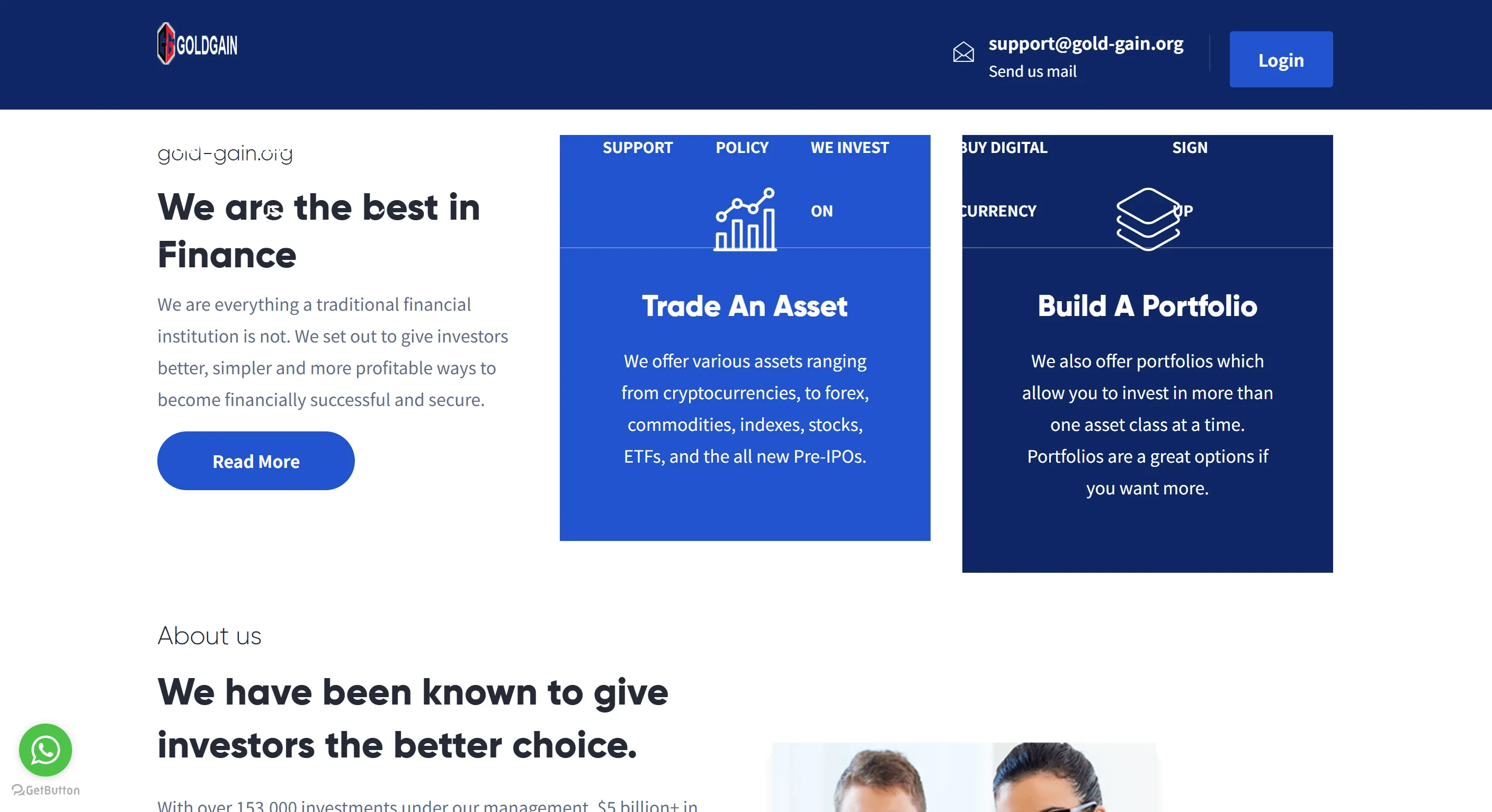 Gold-Gain's homepage