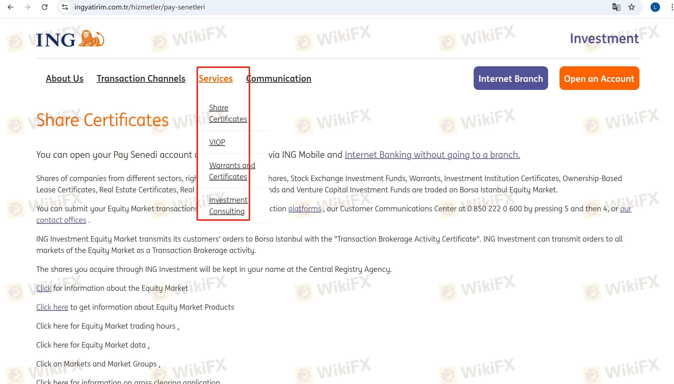 Products and Services