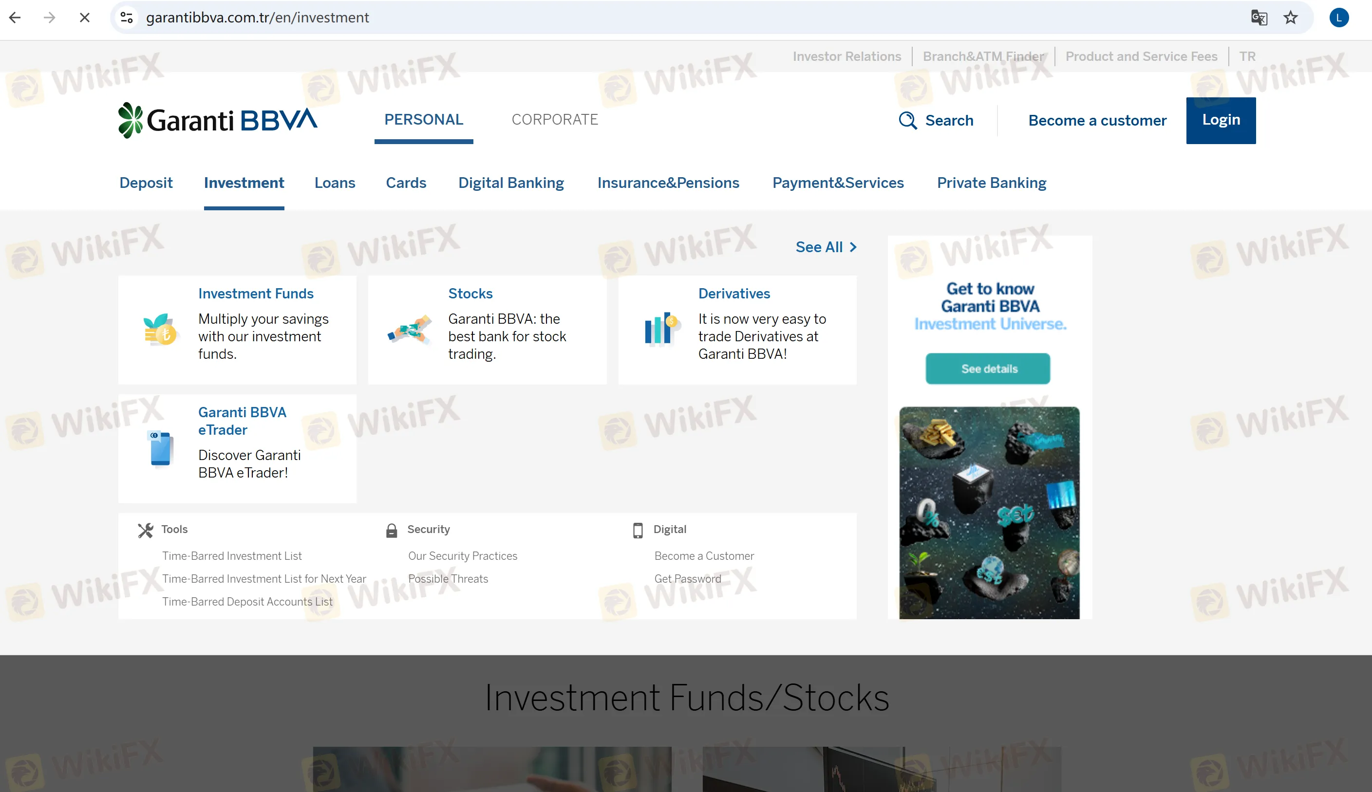 What Can I Trade on Garanti BBVA?