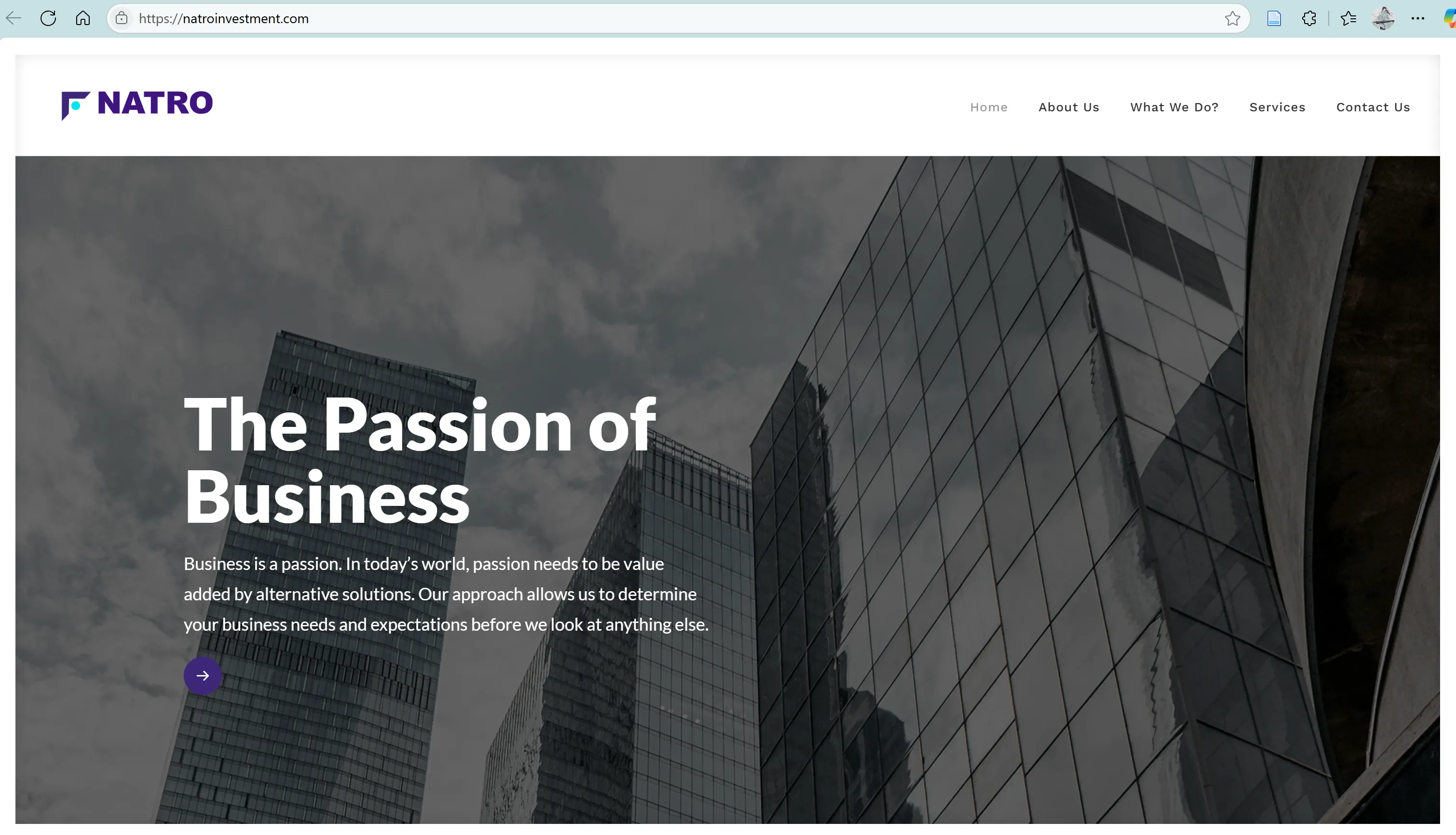 Natro's homepage
