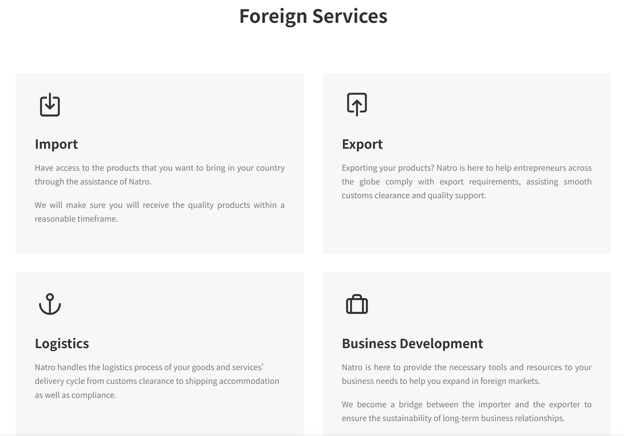 Services