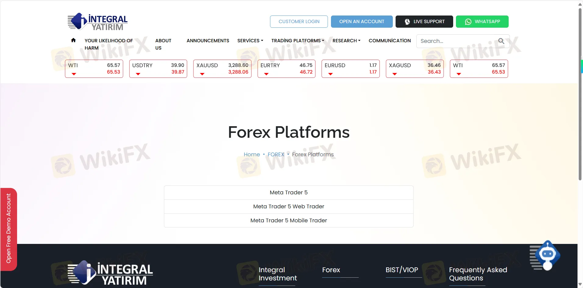Trading Platform