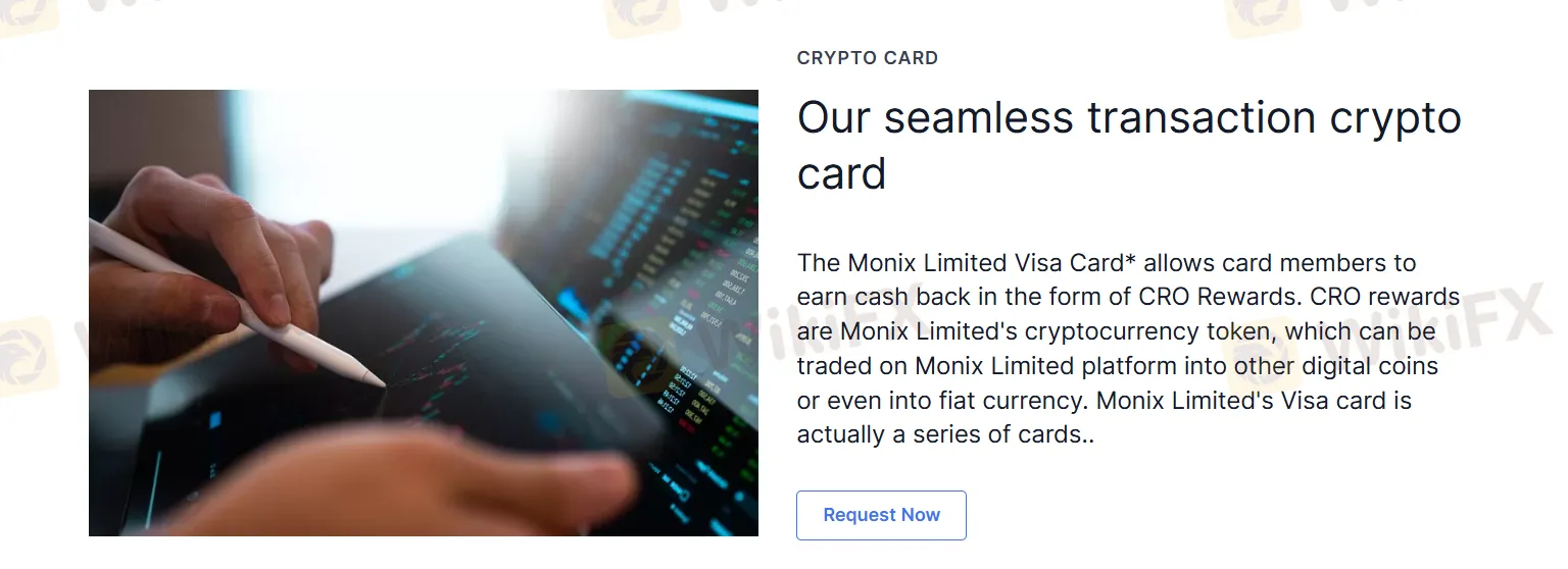 Monix Limited Visa Card