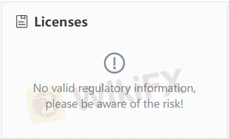 No license No license