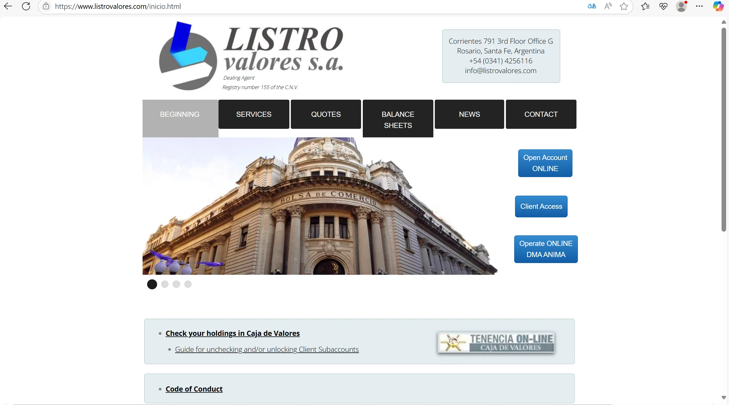 Listro Information