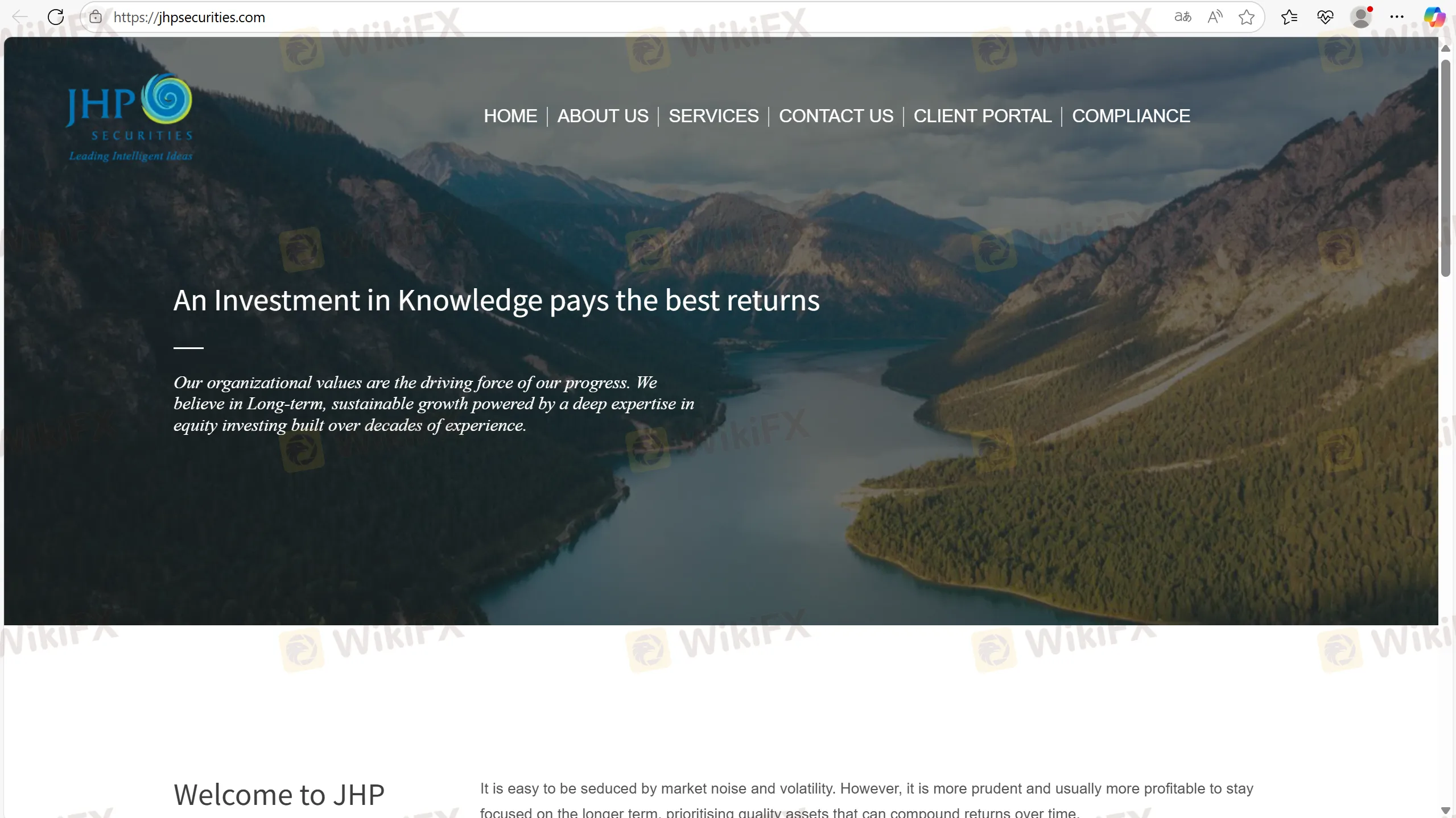 JHP Securities Information