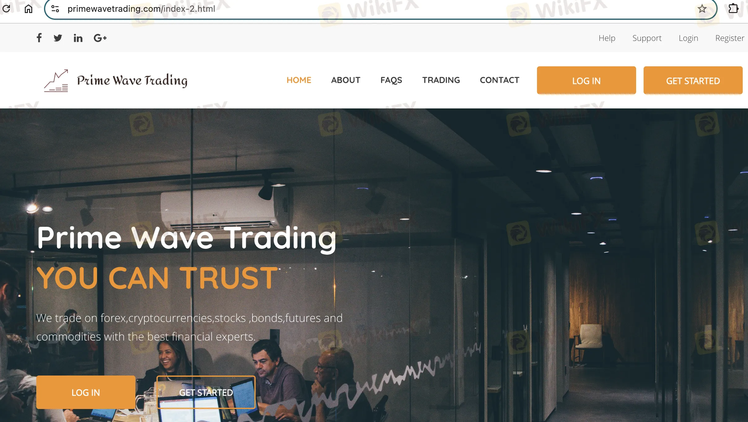 Prime Wave Trading Information
