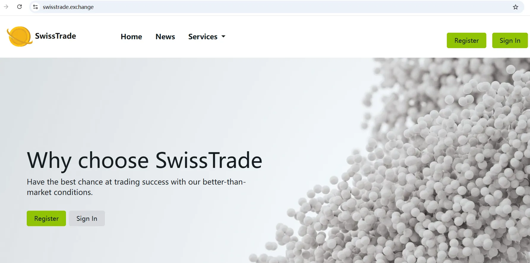 SwissTrade Exchange Information