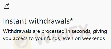 Deposit and Withdrawal