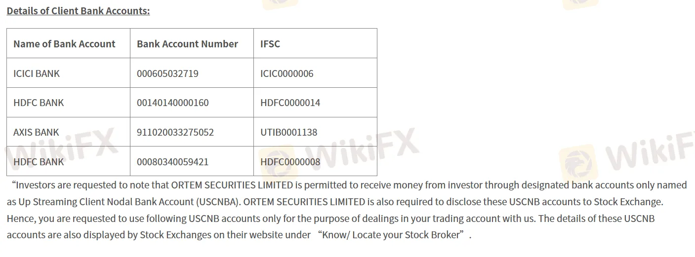 Deposit and Withdrawal