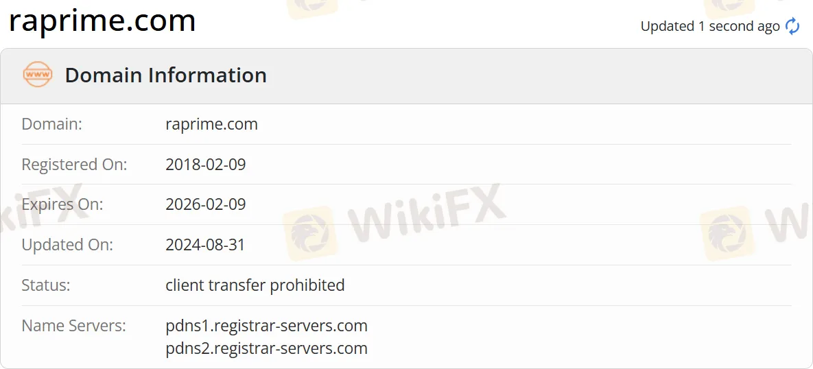 Domain information