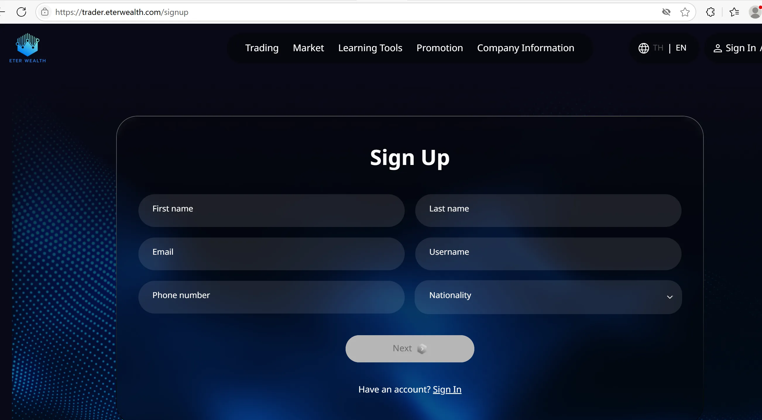 Visit the official website