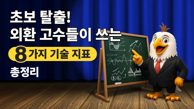 초보 탈출! 외환 고수들이 쓰는 ‘8가지 FX 기술 지표’ 총정리