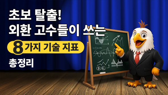 초보 탈출! 외환 고수들이 쓰는 ‘8가지 FX 기술 지표’ 총정리