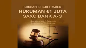 Korban 55.548 KLIEN ! Regulator AMF 2025 Menjerat Broker Forex Saxo Bank A/S Dengan Hukuman Berat