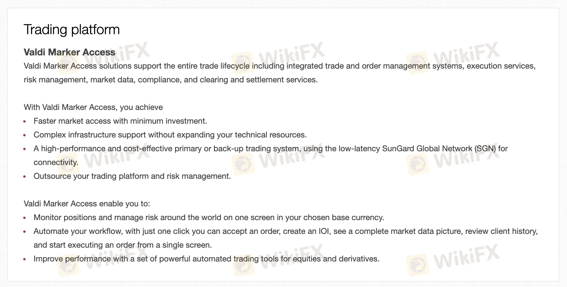 Trading Platform